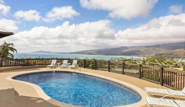 Hale Ohana, Private, Oceanview home w/pool, Licensed TAT home