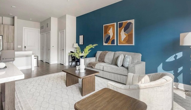 Landing | Modern 1BD, Courtyard, Pool