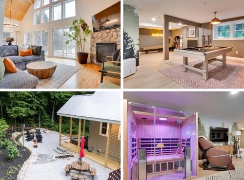 '"Luxury Mountain Getaway'" Sauna, Hot Tub, Massage Chair, Pool Table
