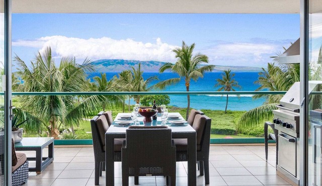 Maui Resort Rentals: Honua Kai Konea 351, 3BR w/Direct Oceanfront Views + B.B.Q. on Balcony!