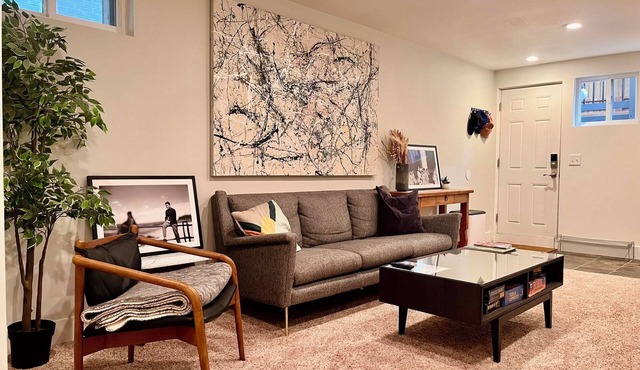 Modern Designed Basement in Central Boulder