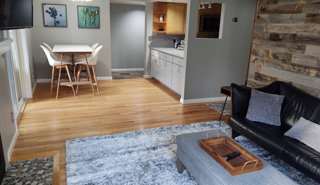 Modern Ground Level Riverfront Condo - World Class Skiing - Private Fly Fishing