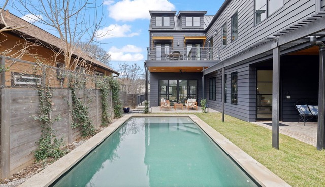 Modern oasis in the heart of downtown Austin.
