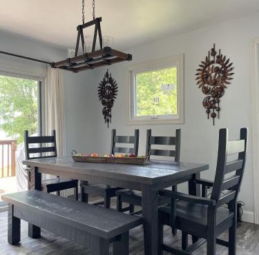 Modern, Sunset Waterfront Cottage with EV Charger in Yarker