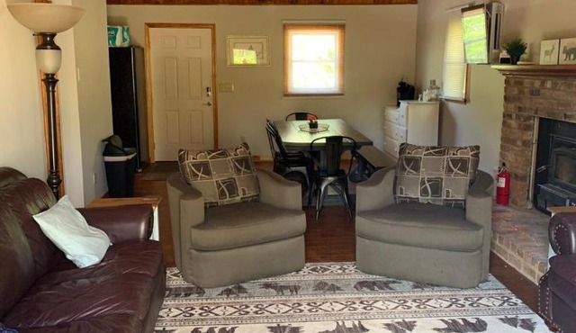 New River mountain cabin with reduced cleaning fee