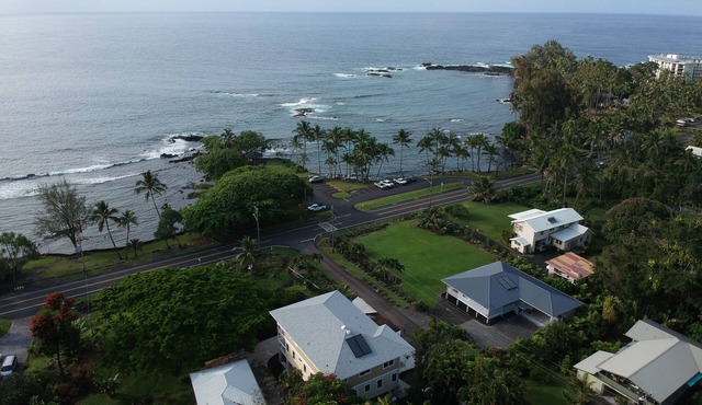 Ocean Frt.-Best Hilo Swim Lagoons, Turtles @ Richardsons Beach