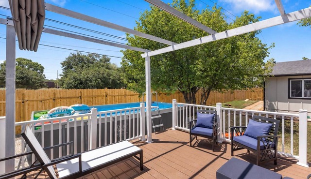 POOL + DECK OASIS - 8 Minutes from Zilker