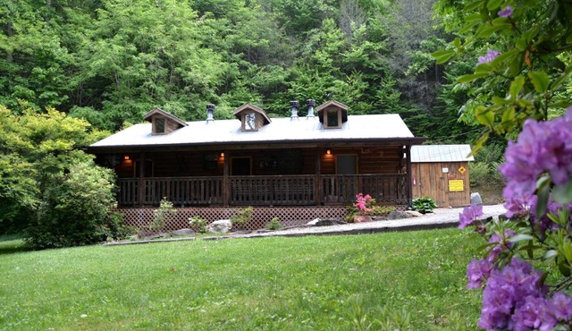 Rustic Family-Friendly Log Cabin in the Smoky Mountains, North Carolina