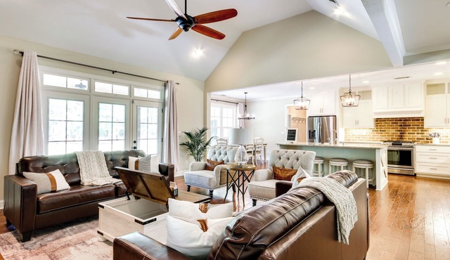 Secluded Stylish Modern Farmhouse