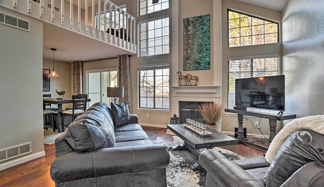 Sleek & Spacious Centennial Escape w/Private Deck