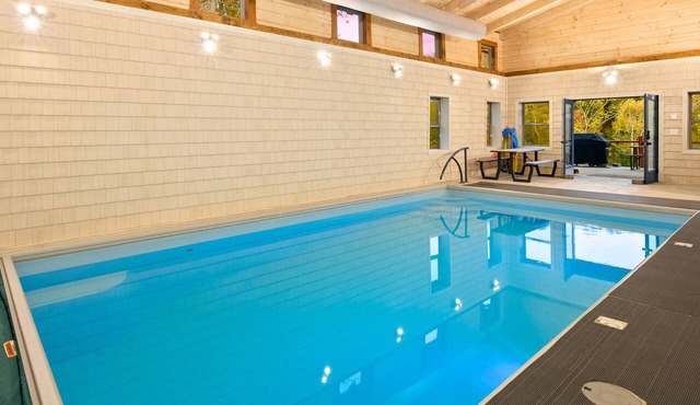 Sleeps 20 · Private Heated Indoor Pool · Luxury wheelchair Lodge · Hocking Hills