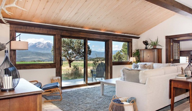 Sopris Oasis ~16 Acre Home With Unobstructed Views