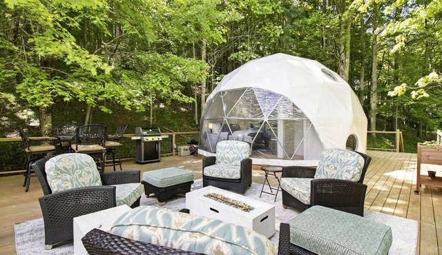 Spectacular Dome Surrounded by Beautiful Nature in North Carolina