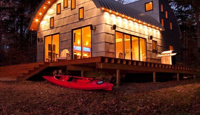 Spectacular Private Damariscotta Lake House-Featured in Down East Magazine