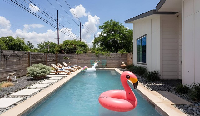 Stylish 4BR Home w Pool & Hot Tub near Downtown