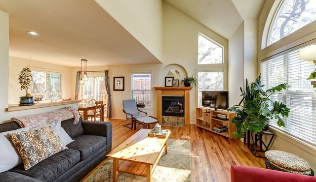 UNFURNISHED + LONG TERM ONLY - Cozy, light-filled home blocks from downtown!
