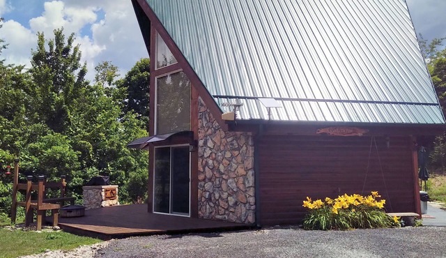 Unique and Cozy A-Frame Retreat in the Hocking Hills