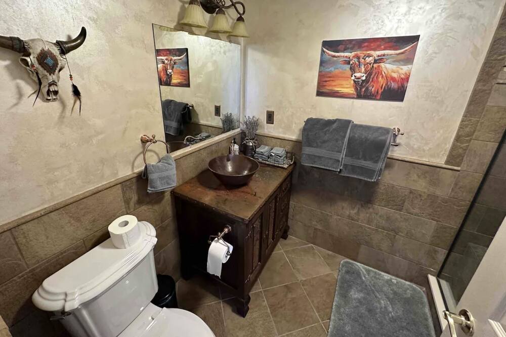 Photo of Bathroom in Jonestown