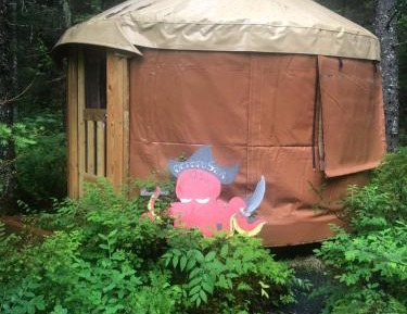 Queen Yurt at Yurt Village with Shared Bathroom
